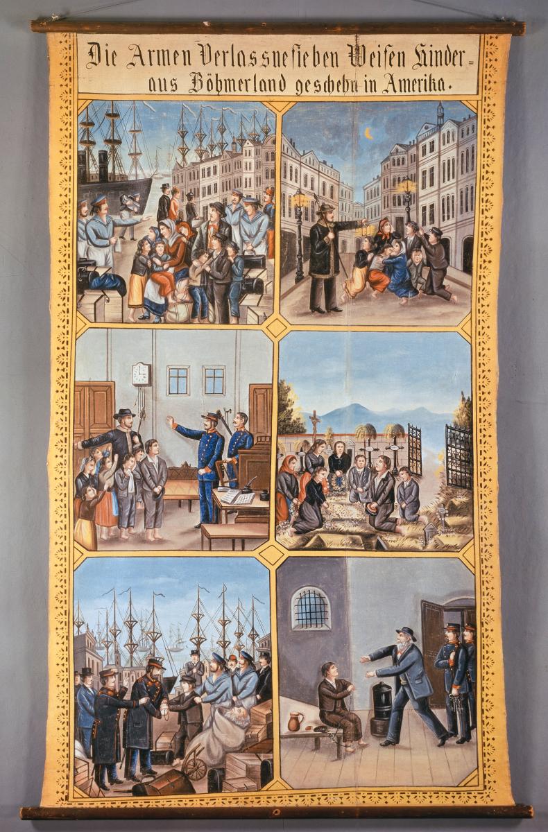 Die Armen Verlassne sieben Weisen Kinder aus Böhmerland geschehn in Amerika