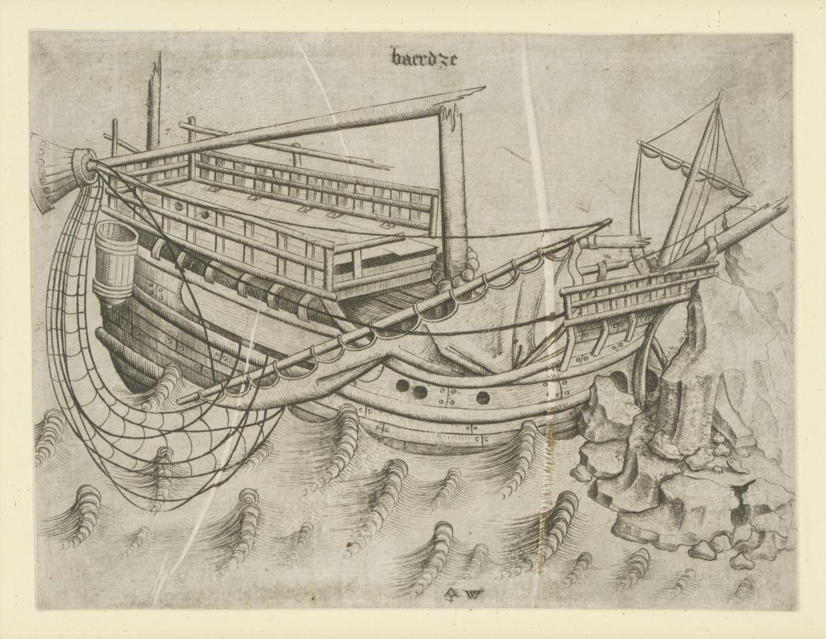 Scheiterndes Schiff