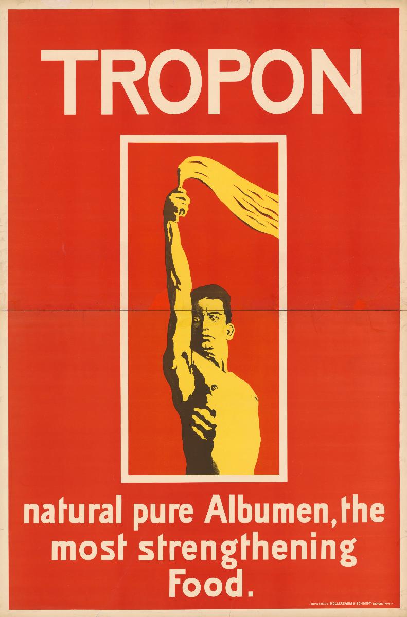 Tropon. natural pure Albumen, the most strengthening Food