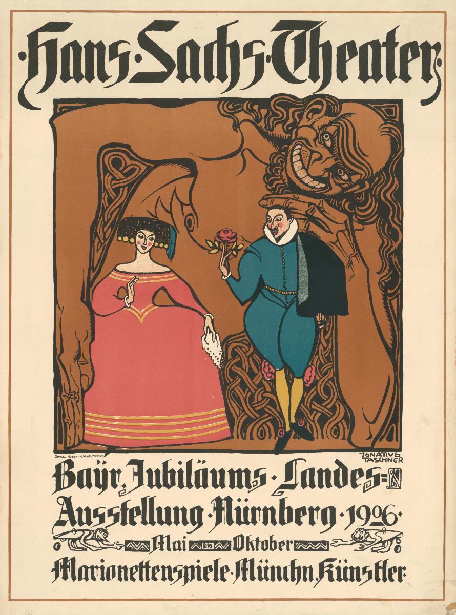 Hans Sachs Theater. Jubiläums-Landes-Ausstellung Nürnberg 1906