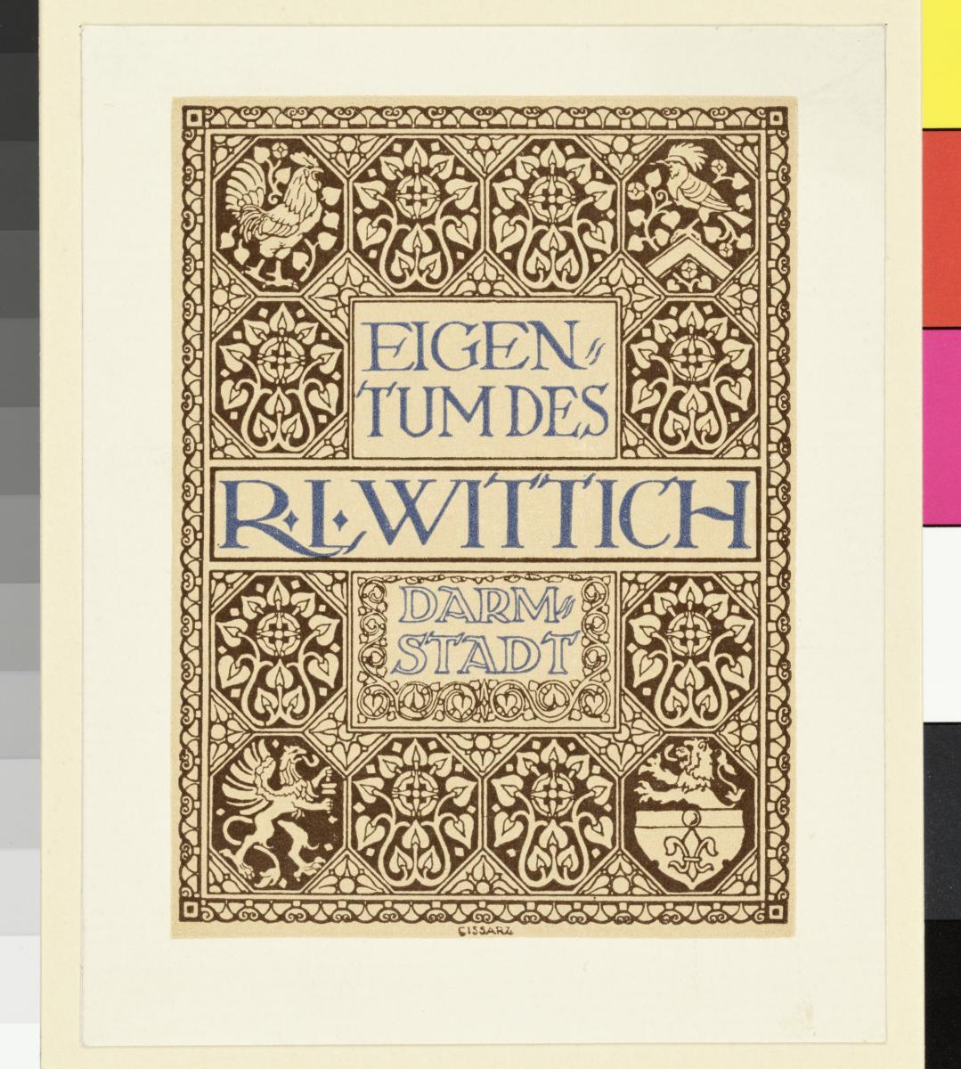 Exlibris R. L. Wittich
