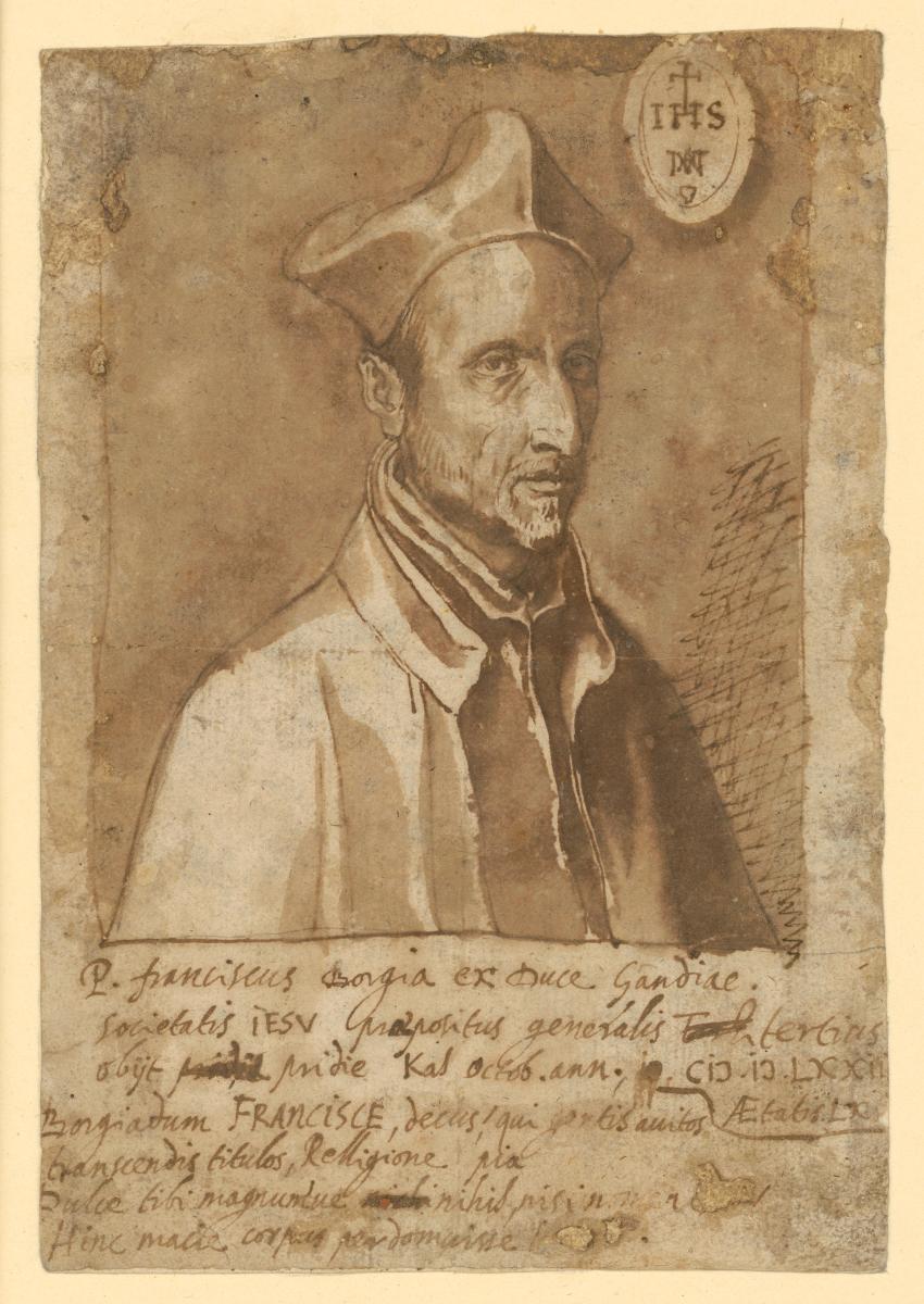 Bildnisstudie des Francesco Borgia
