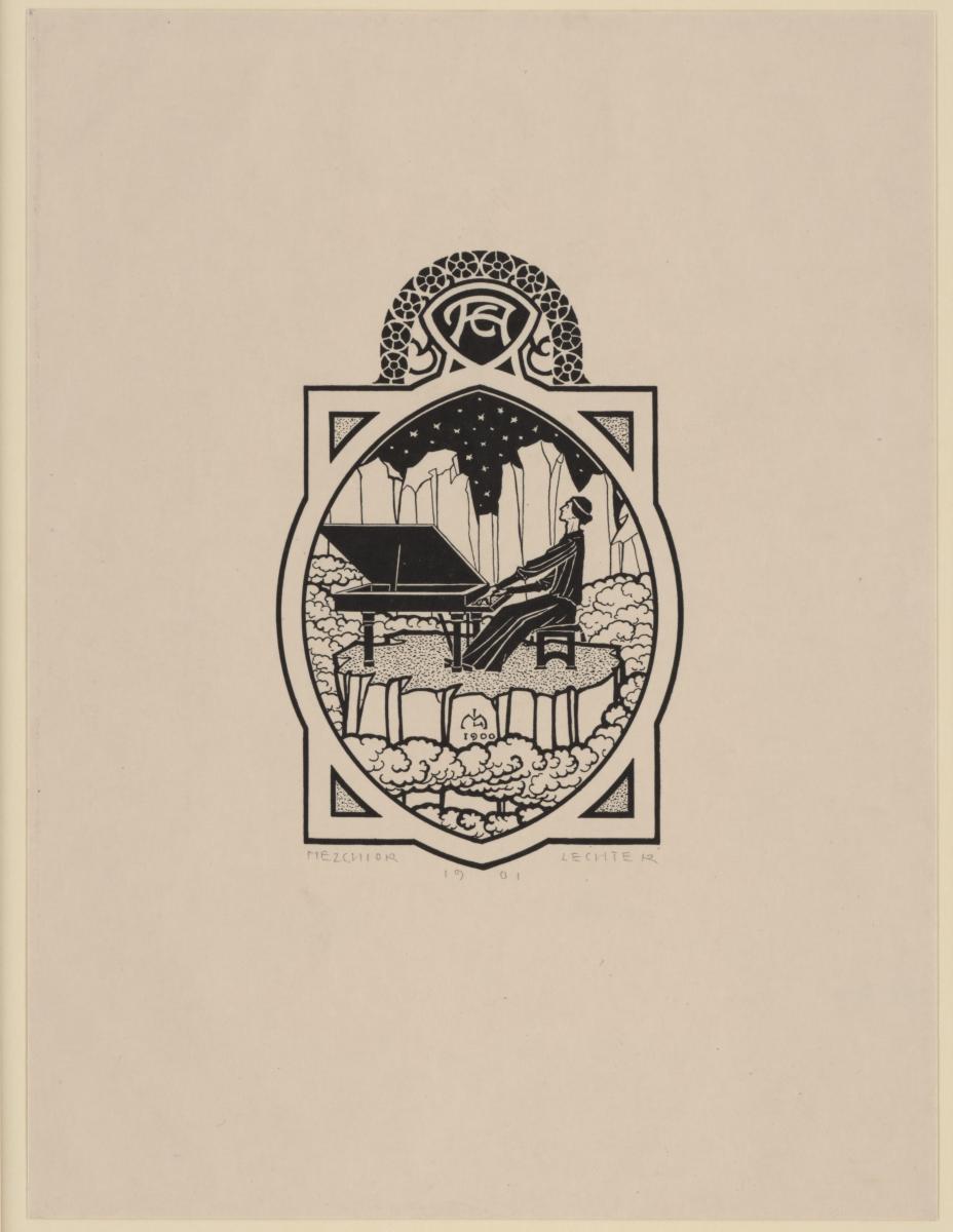 Titelvignette zu Conrad Ansorge, Fünf Lieder Op. 15