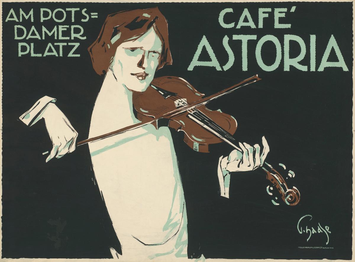 Café Astoria. Am Potsdamer Platz