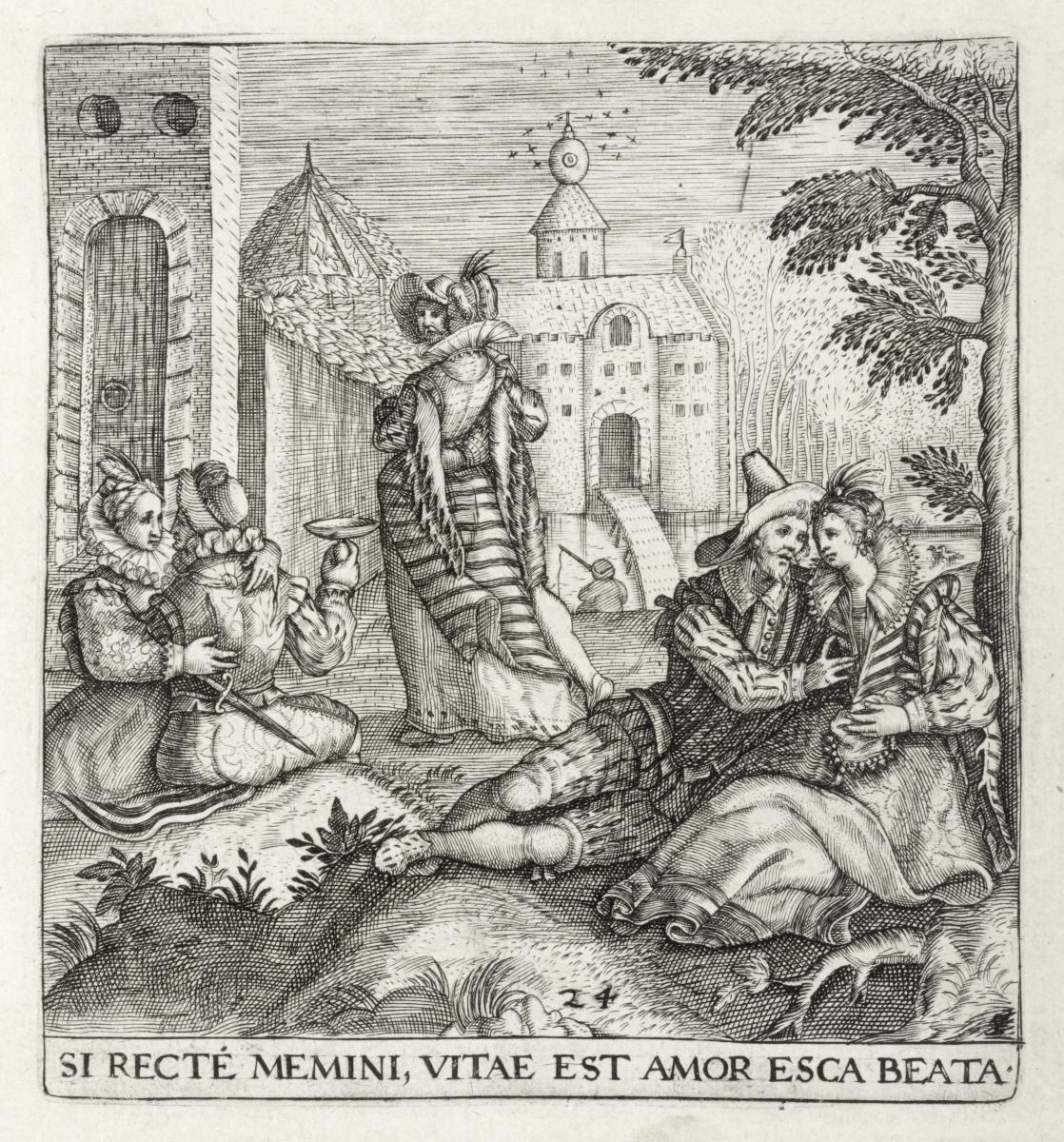Se recte memini, vitae est amor esca beata