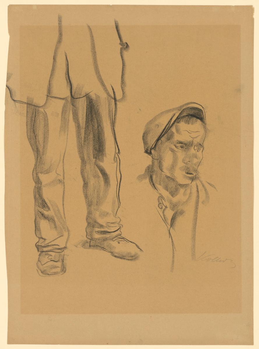 Stehender Arbeiter