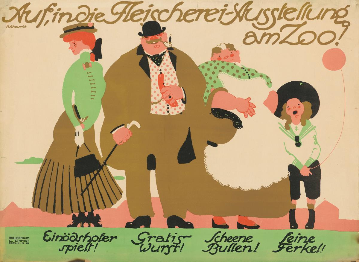 Auf, in die Fleischerei-Ausstellung am Zoo!