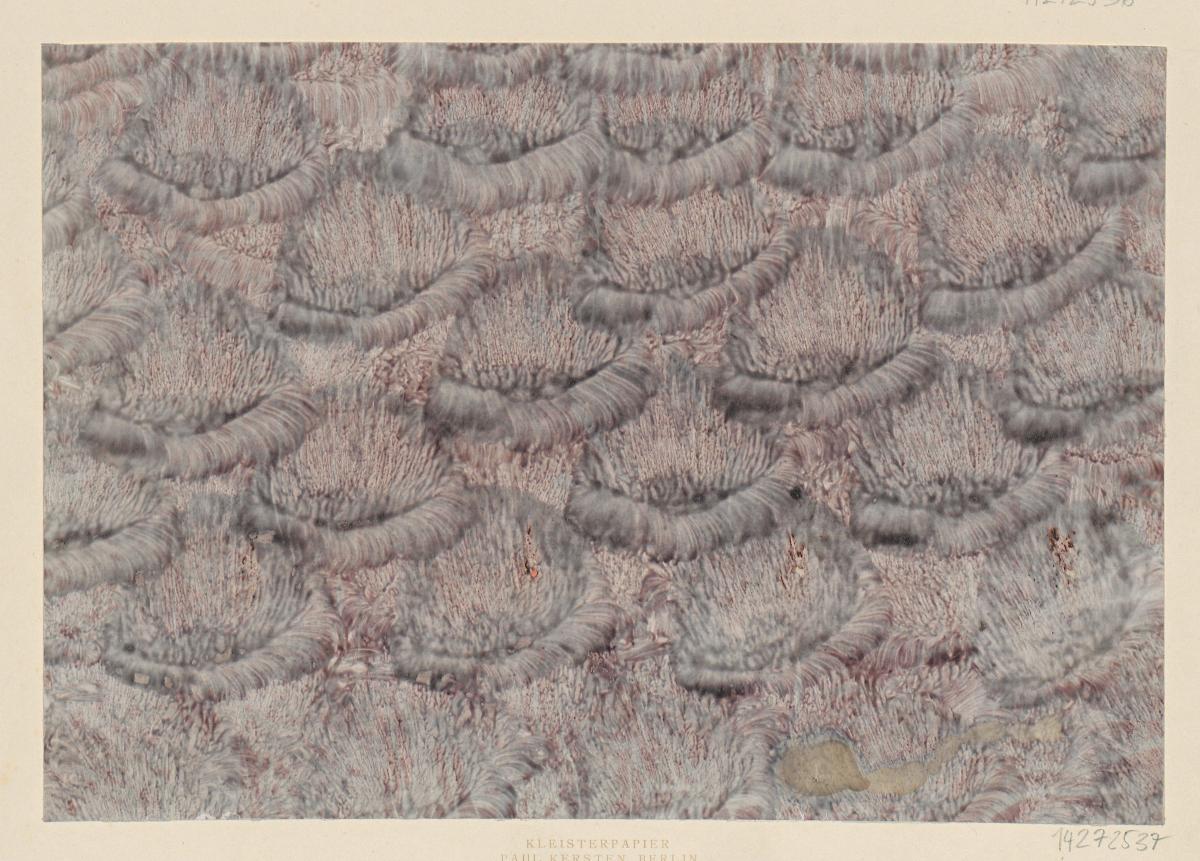 Kleisterpapier (mehrfarbiges Flächenmuster)
