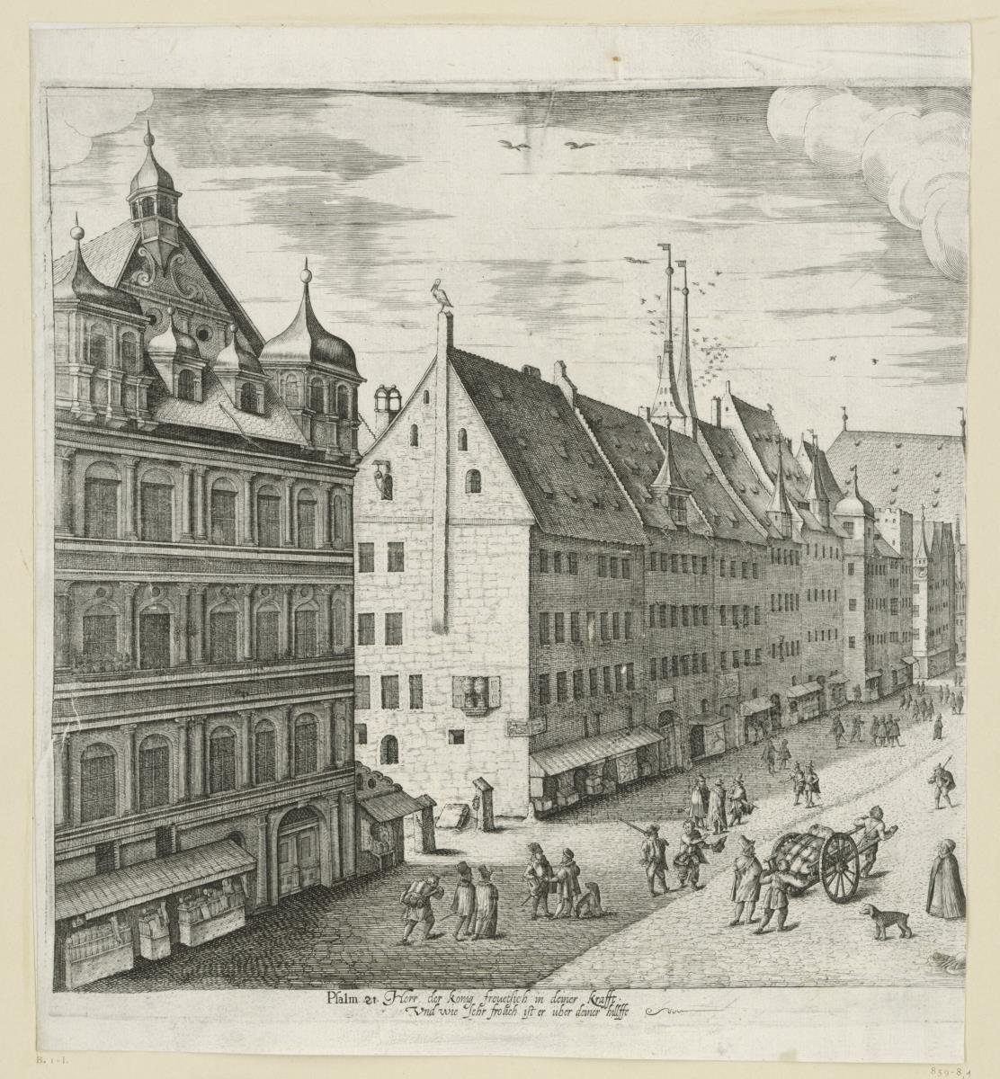 Nürnberg: Marktplatz von Süden