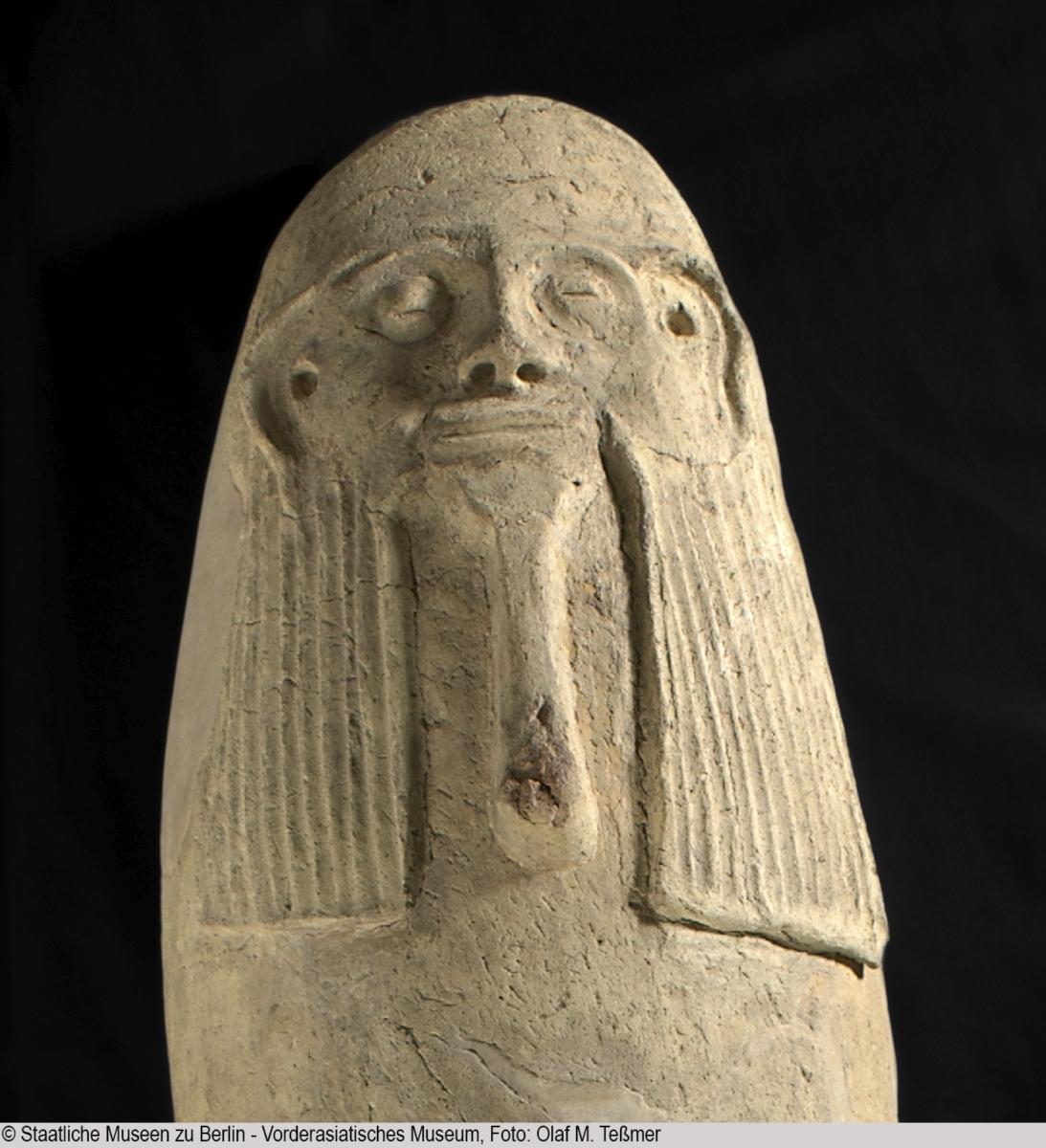 Anthropoider Sarkophag (Deckel)