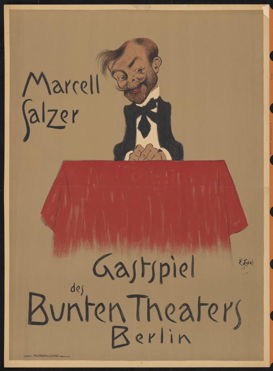 Marcell Salzer Gastspiel des bunten Theaters  Berlin