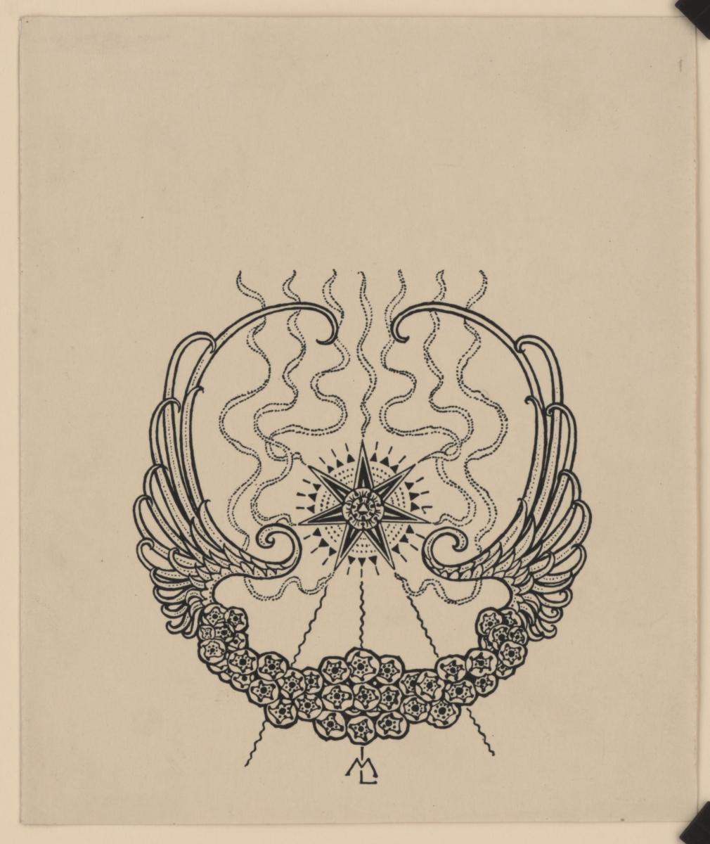 Vignette aus Stefan George Maximin Ein Gedenkbuch