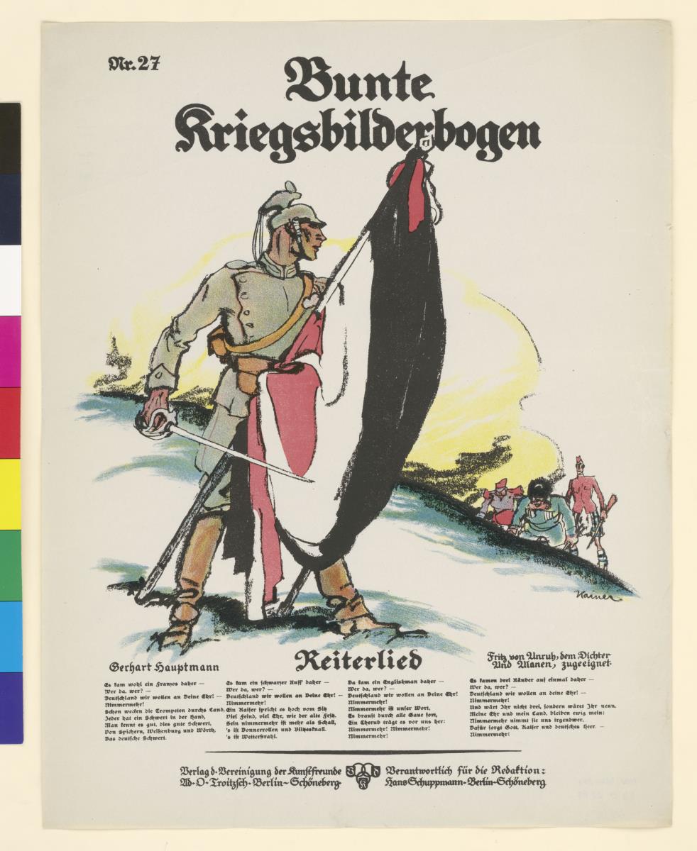 Reiterlied v. Gerhard Hauptmann
