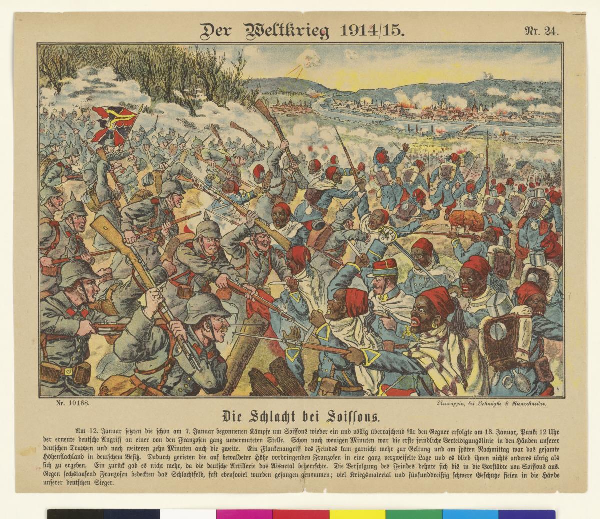 Die Schlacht bei Soissons – Der europäische Krieg 1914/15. Nr. 24