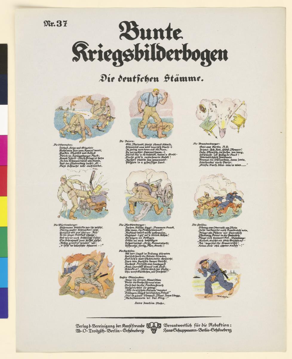 Die deutschen Stämme.