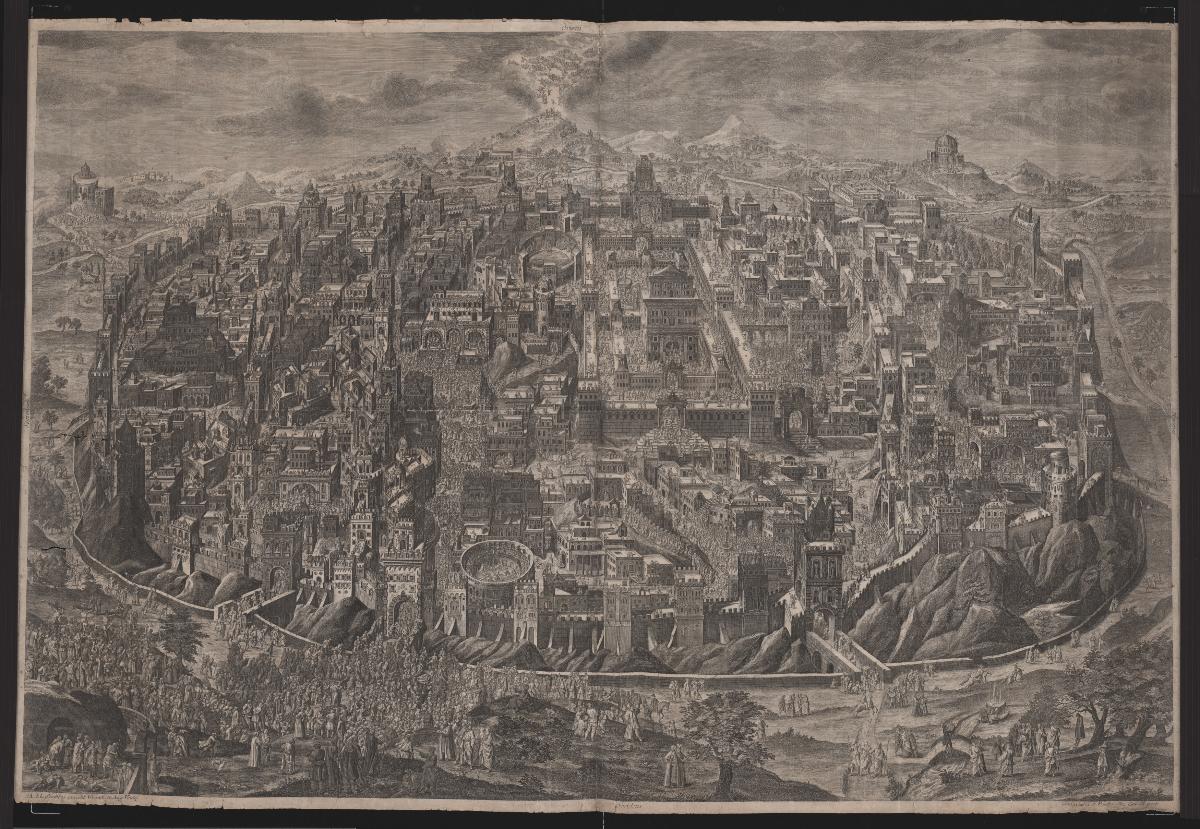 Idealansicht Jerusalems