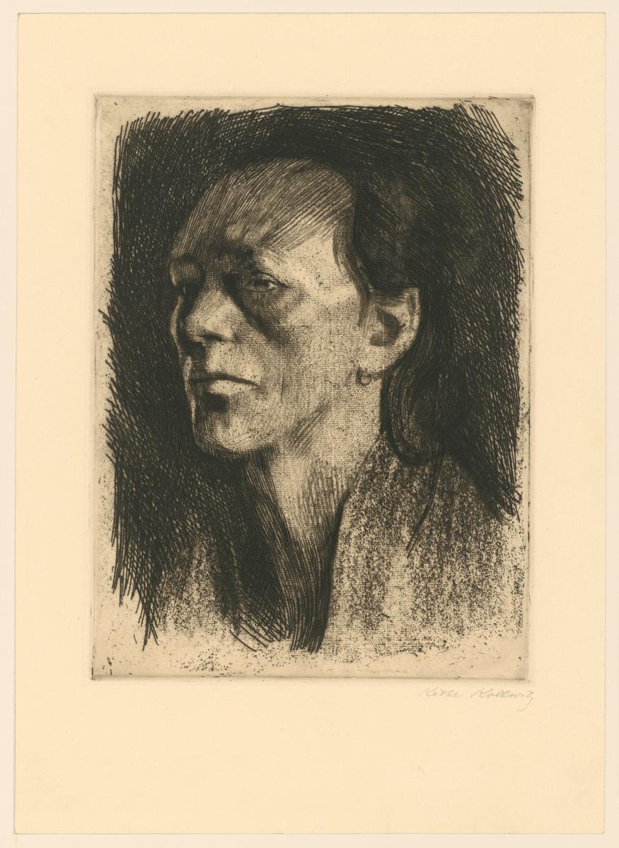 Arbeiterfrau (mit dem Ohrring) (4. Zustand)