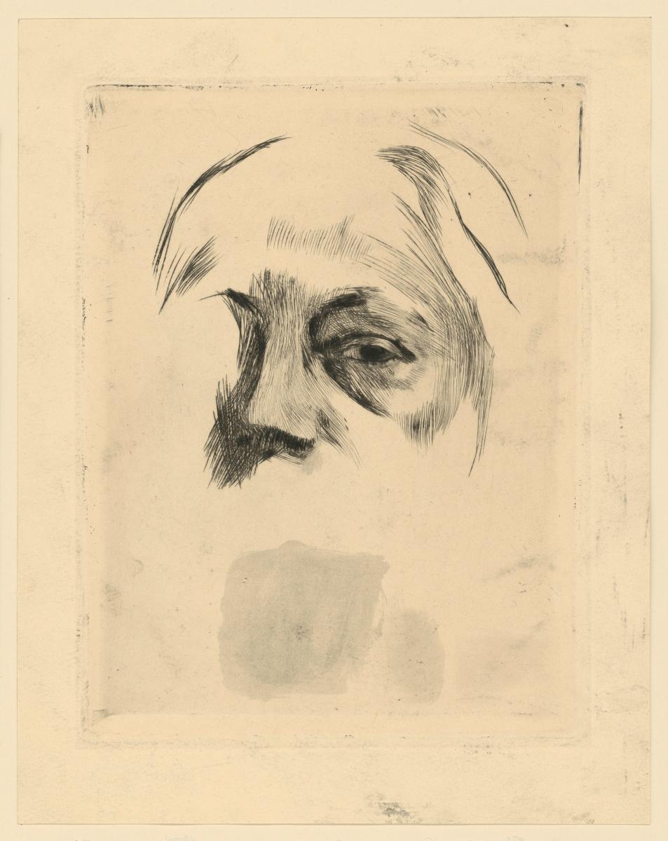 Fragment eines Selbstbildnisses