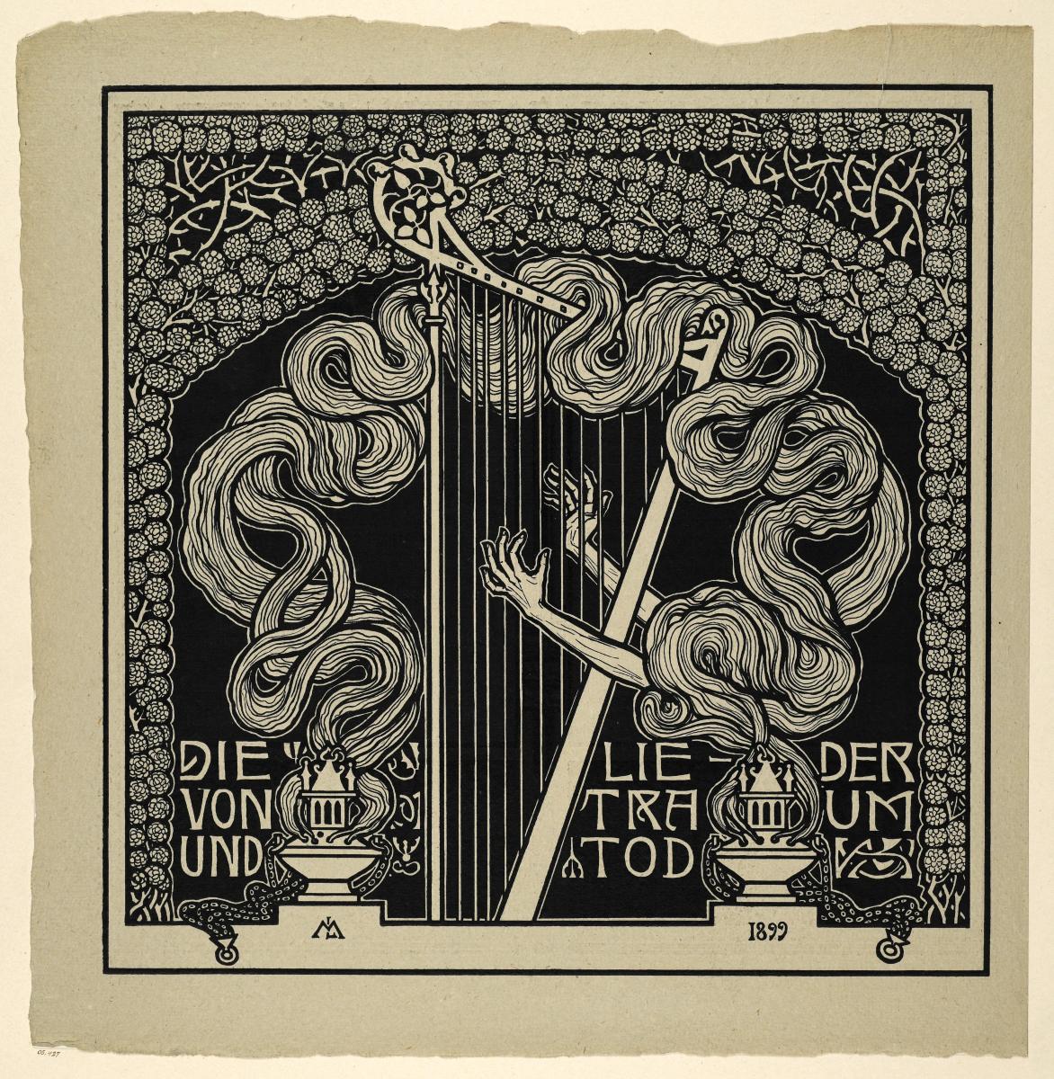 Titelbild Die Lieder von Traum und Tod zu Stefan George Der Teppich des Lebens
