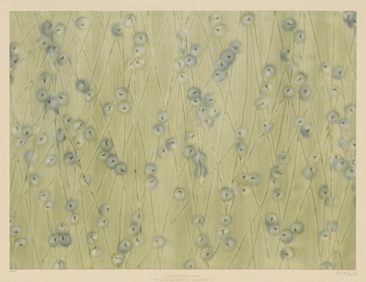 Kleisterpapier (mit floralen Motiven)