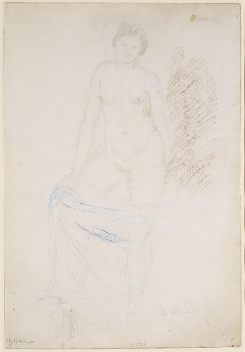 Stehende Frau