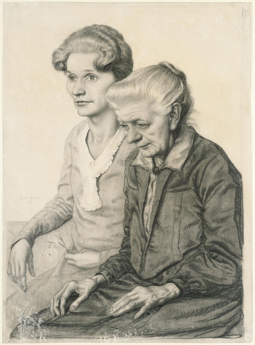 Doppelbildnis (Mutter und Schwester des Künstlers)