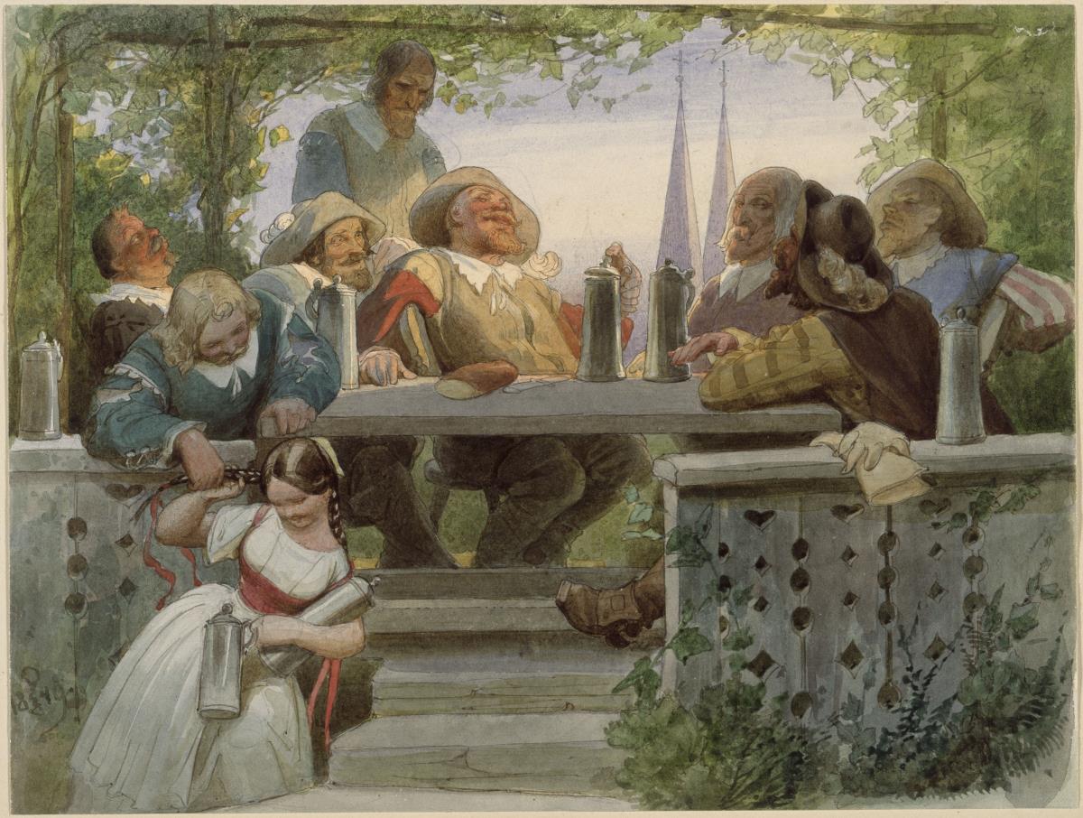 Falstaff und die Genossen in der Wirtslaube