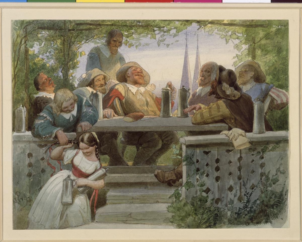 Falstaff und die Genossen in der Wirtslaube
