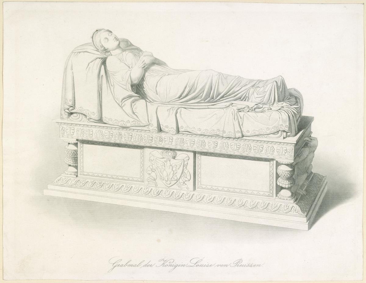 Grabmal der Königin Louise von Preussen, Mikrographie