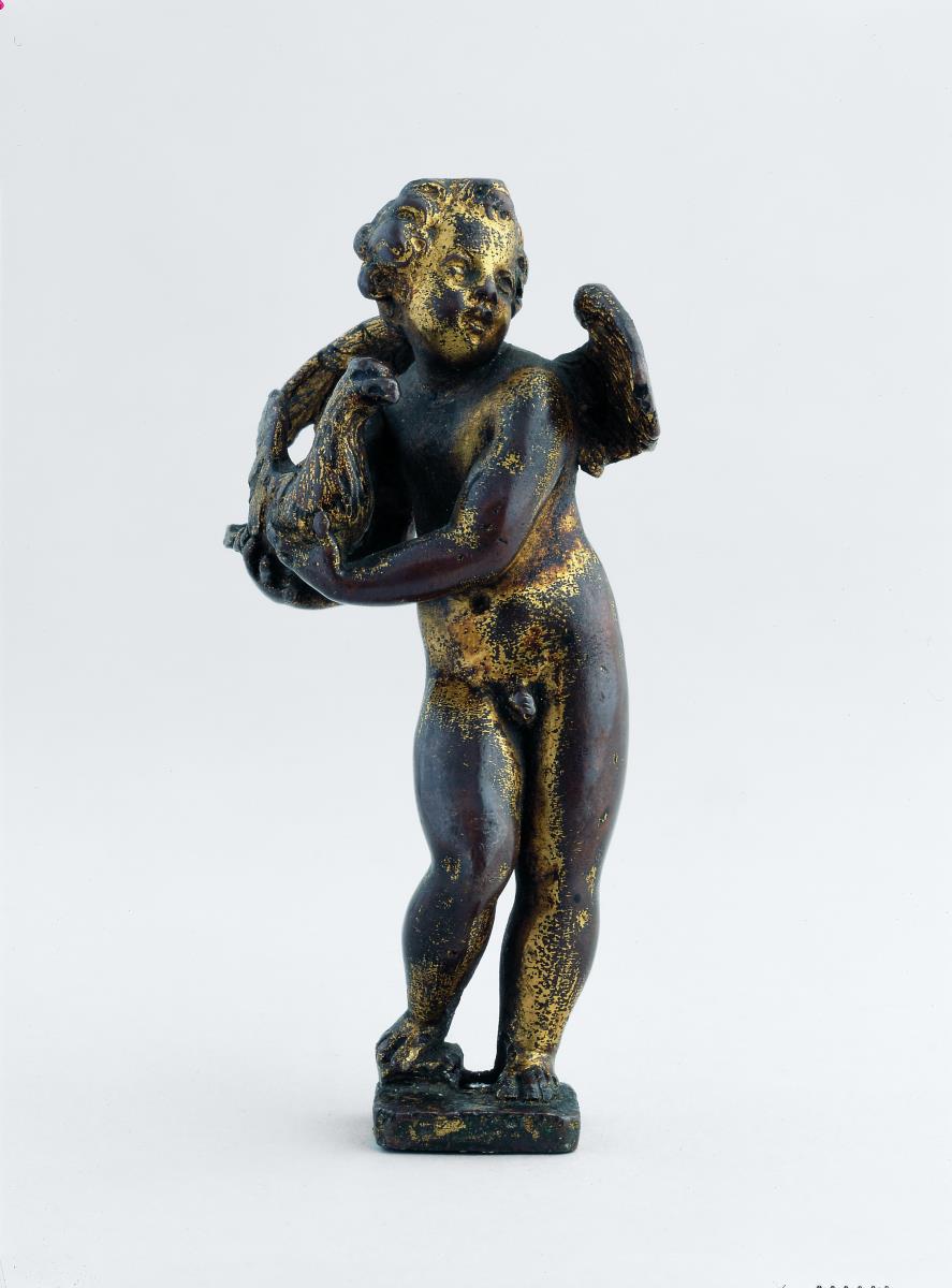 Putto mit Hahn