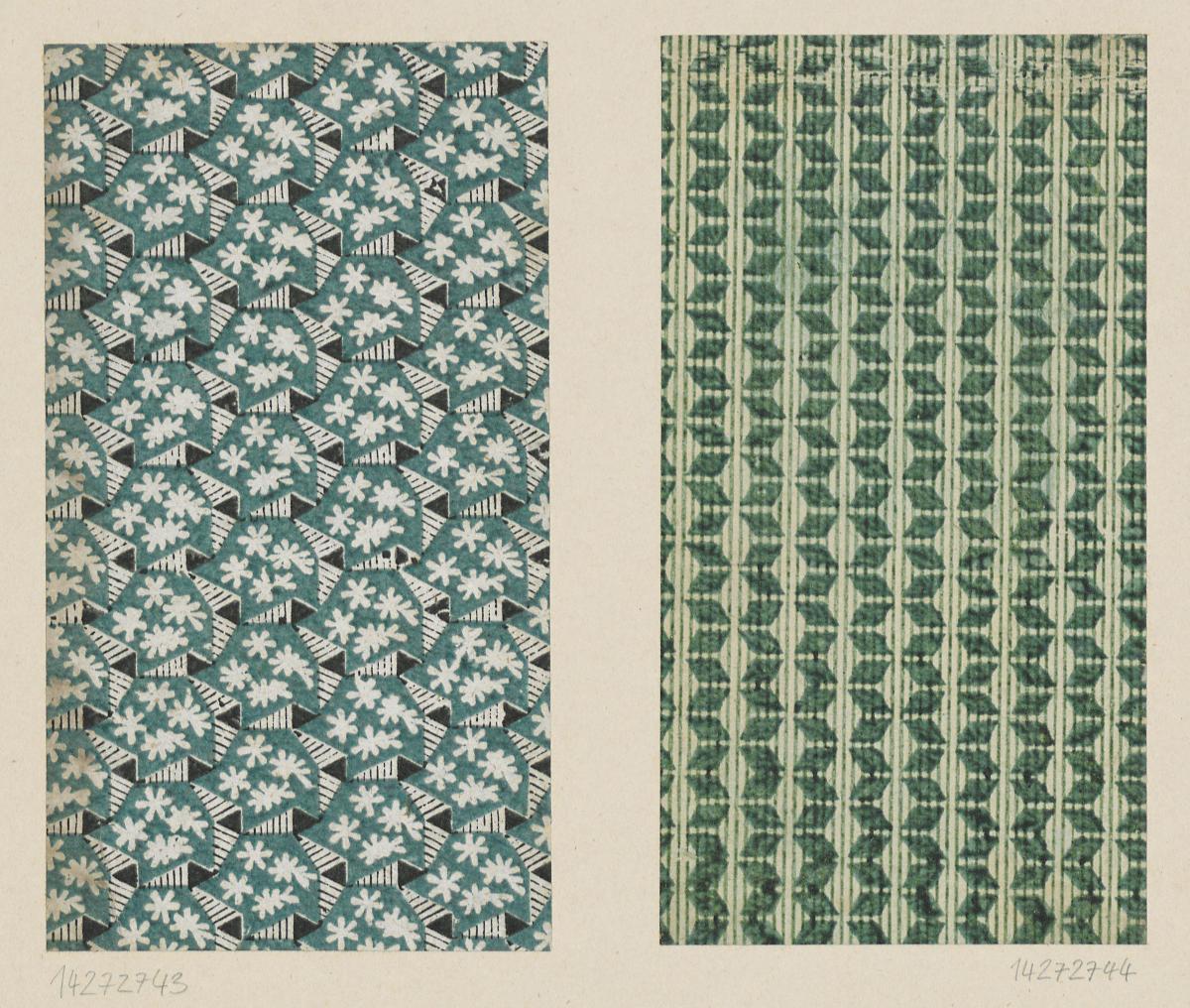 Modeldruckpapier (geometrisches Flächenmuster)
