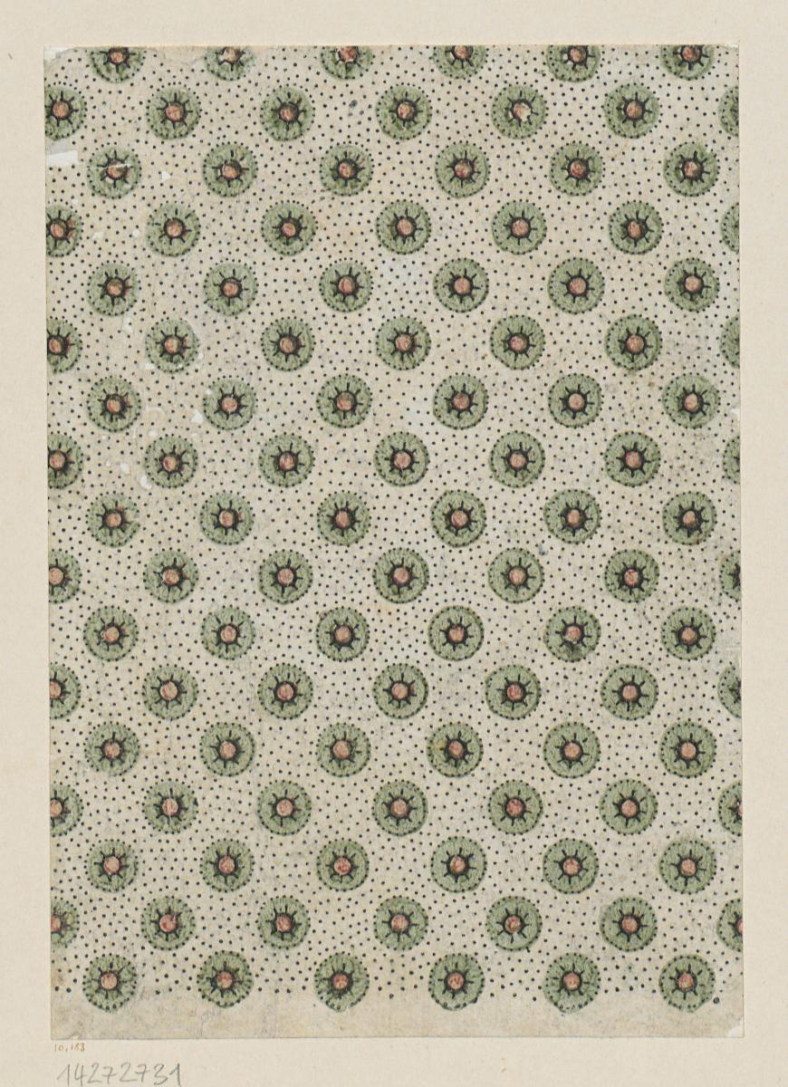 Modeldruckpapier (Flächenmuster mit Kreisen)