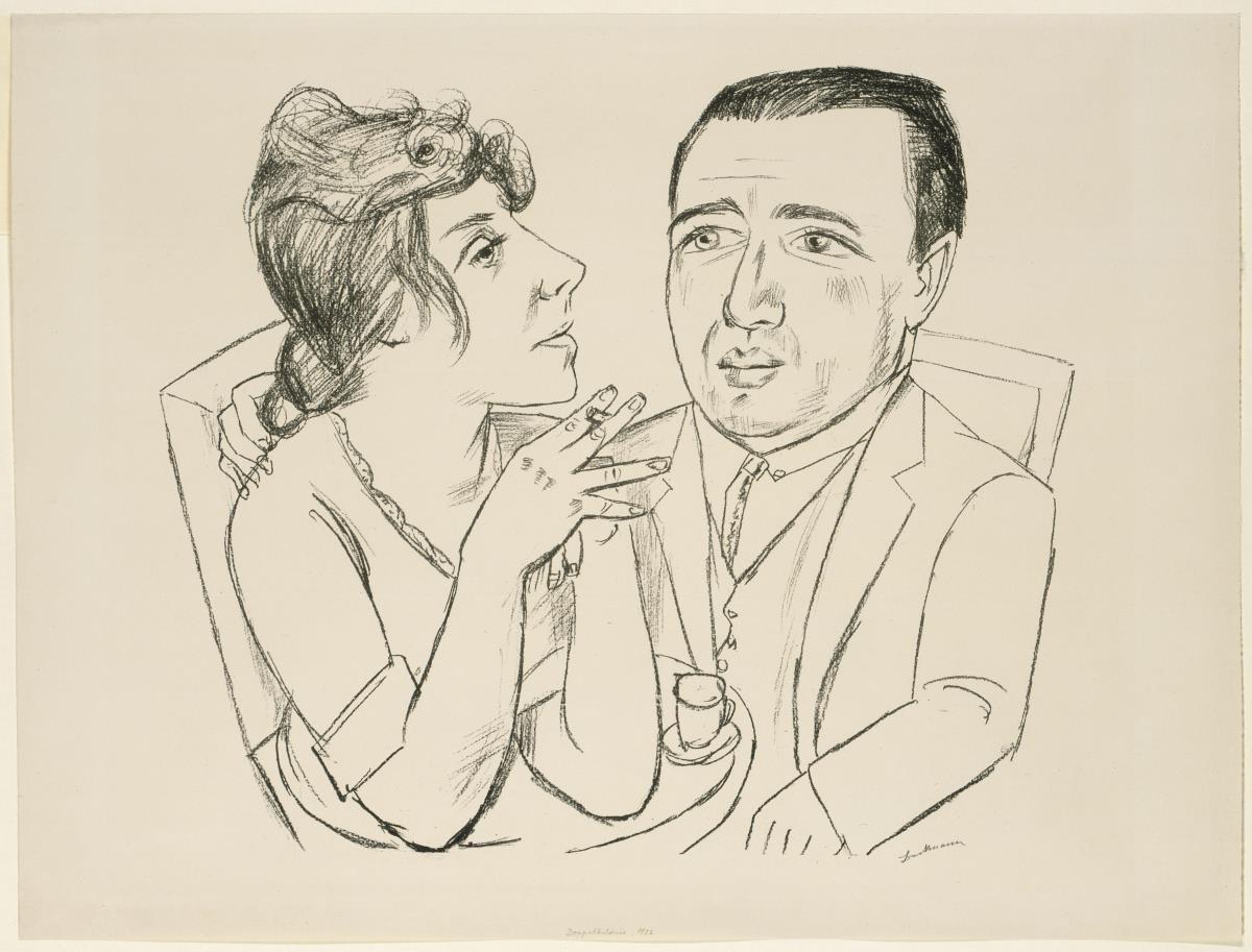 Doppelbildnis I.B. Neumann und Martha Stern