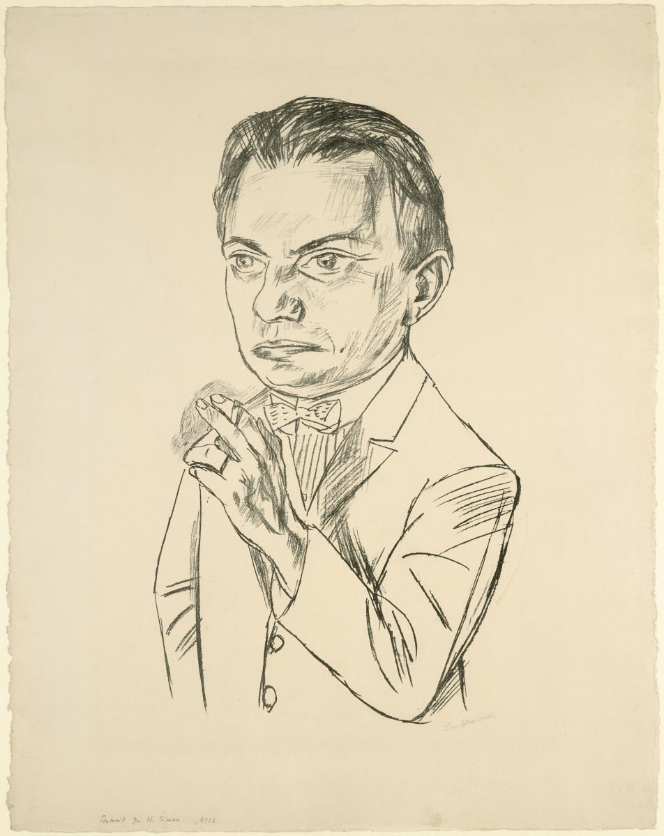 Bildnis Dr. Heinrich Simon