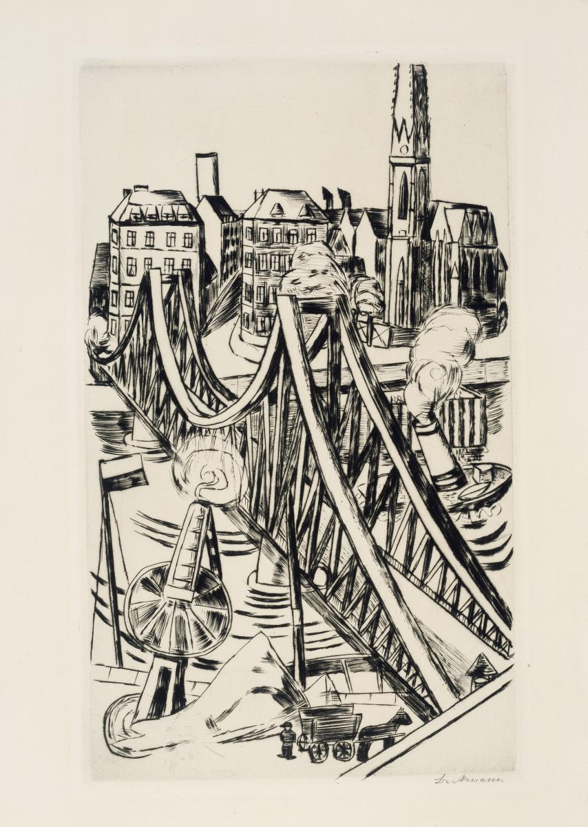Große Brücke (Der Eiserne Steg in Frankfurt am Main)