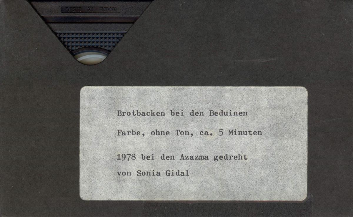 Brotbacken bei den Beduinen