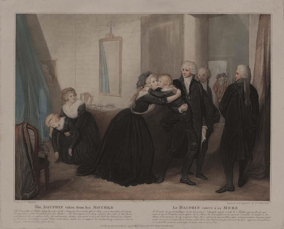 The Dauphin taken from his Mother