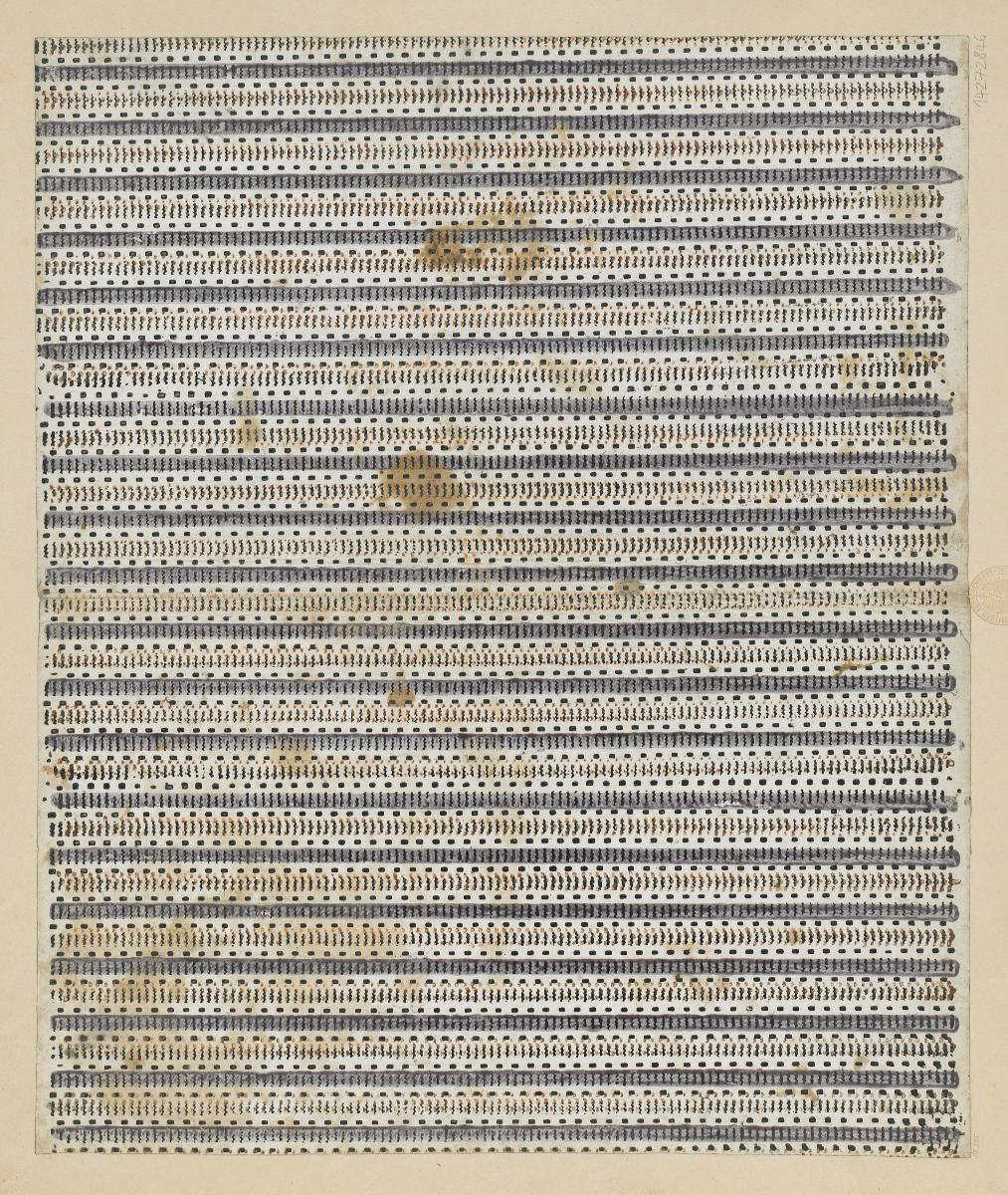 Modeldruckpapier (Streifendekor)