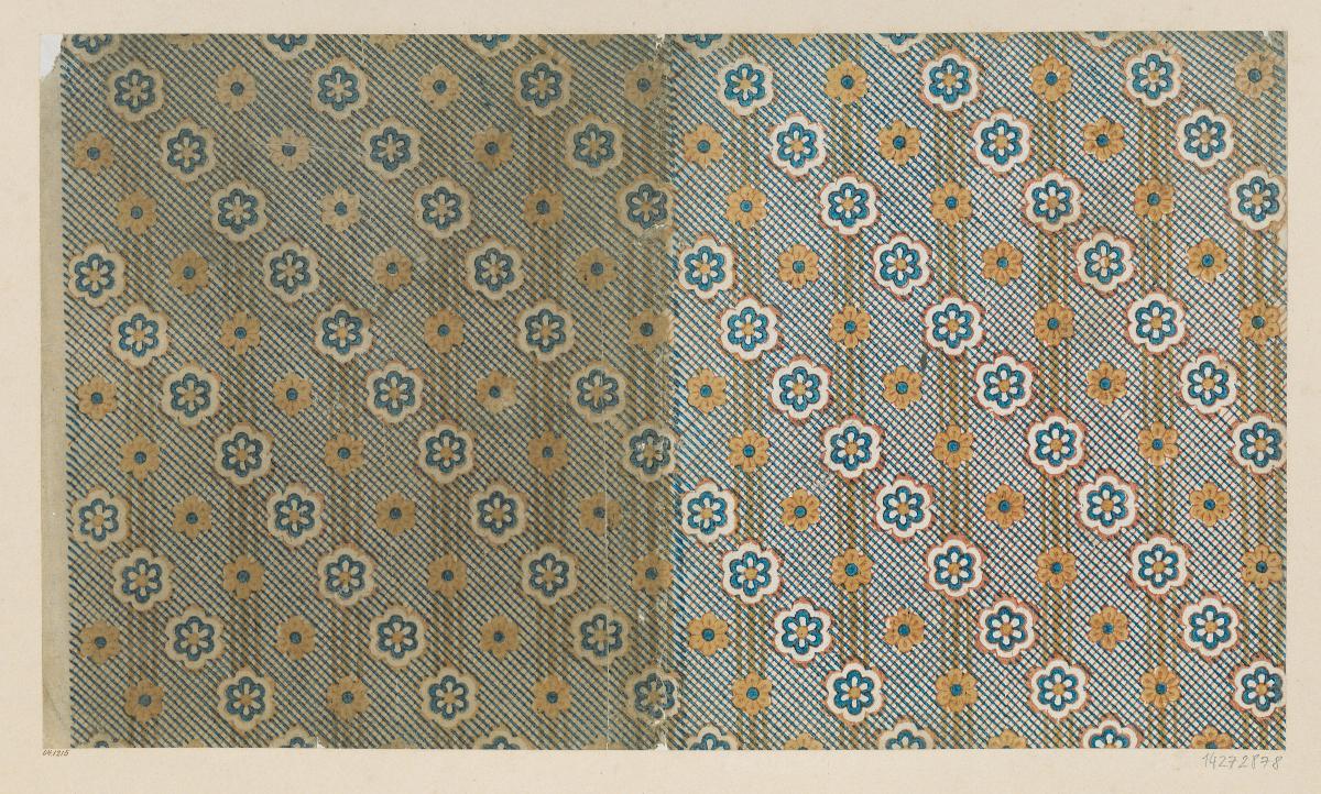 Modeldruckpapier aus Amsterdam (diagonales Flächenmuster)