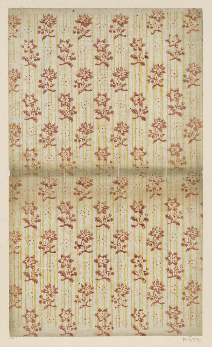 Modeldruckpapier aus Amsterdam (florales Flächenmuster)