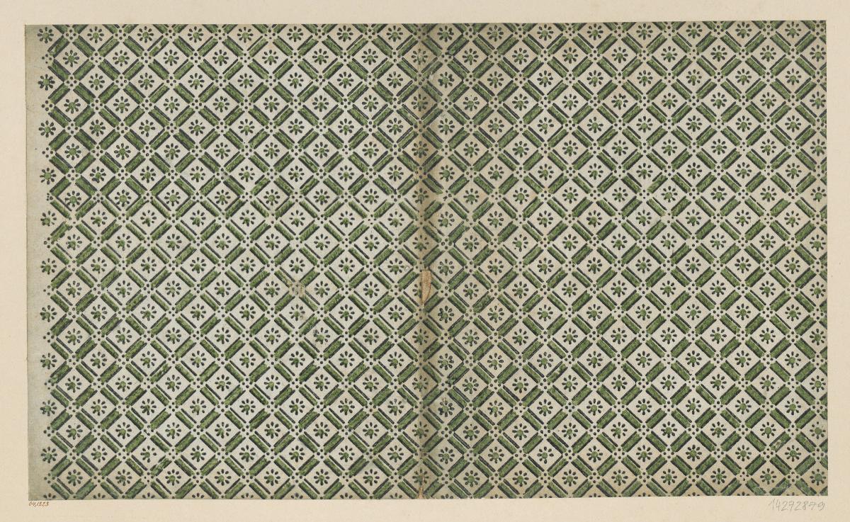 Modeldruckpapier aus Amsterdam (diagonales Flächenmuster)