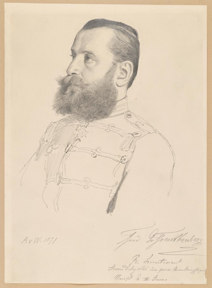 Graf von Frankenberg. Studie zur "Kaiserproklamation in Versailles"
