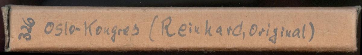 Reinhard Oslo-Kongreß 1955