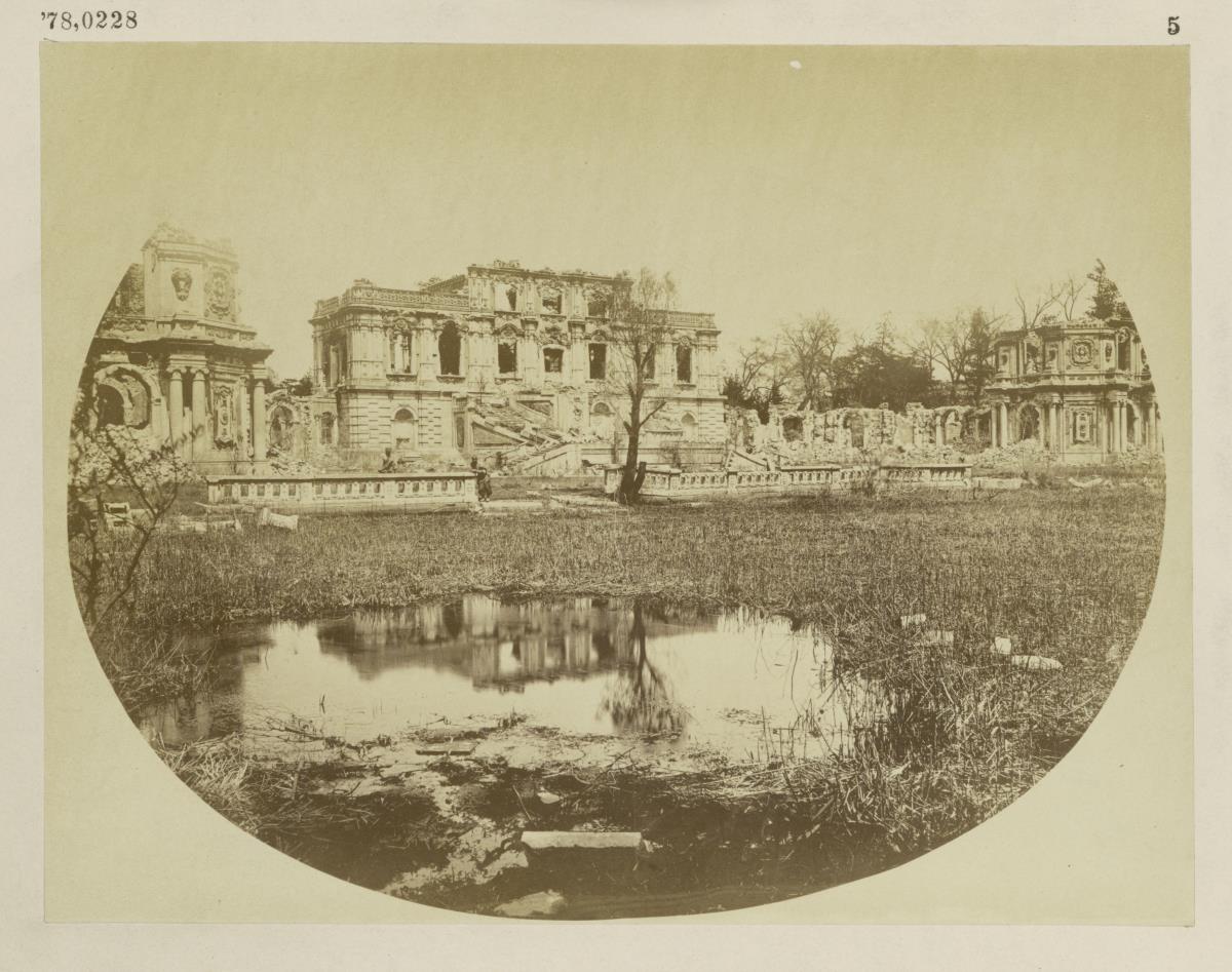 Peking, Kaiserlicher Sommerpalast, 1860 zerstört