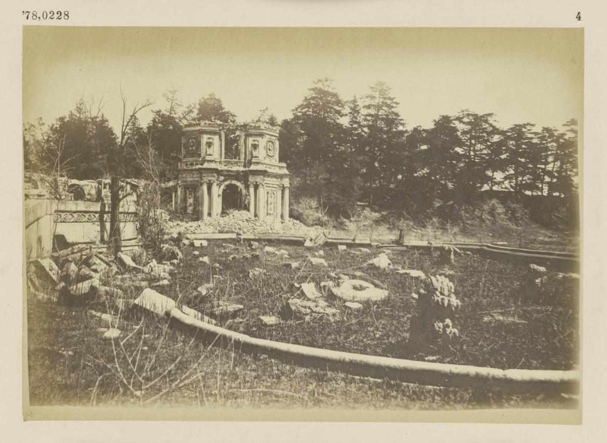 Peking, Kaiserlicher Sommerpalast, 1860 zerstört