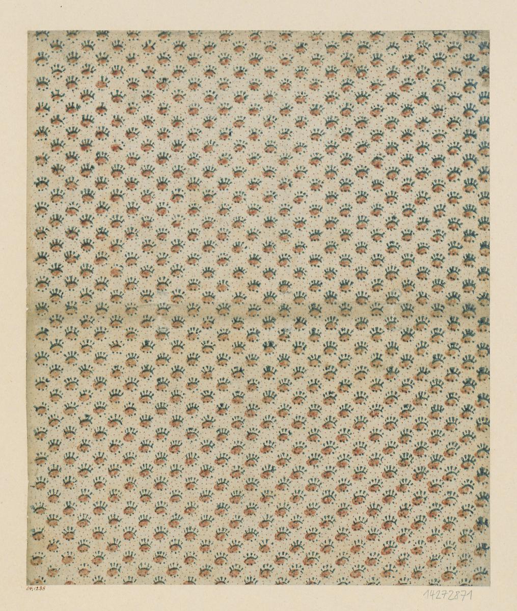 Modeldruckpapier aus Amsterdam (kleines Flächenmuster)