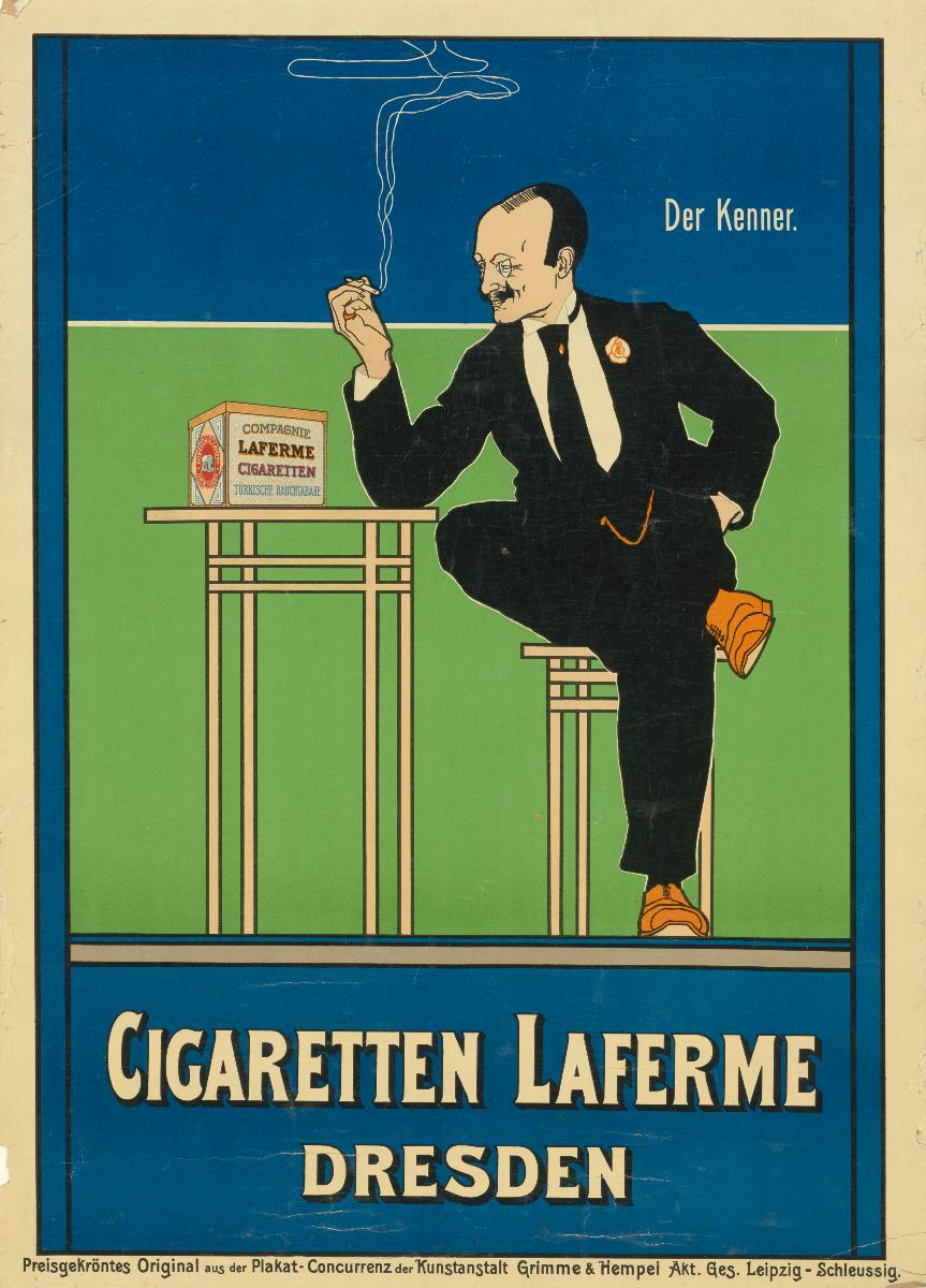 Cigaretten Laferme. Dresden
