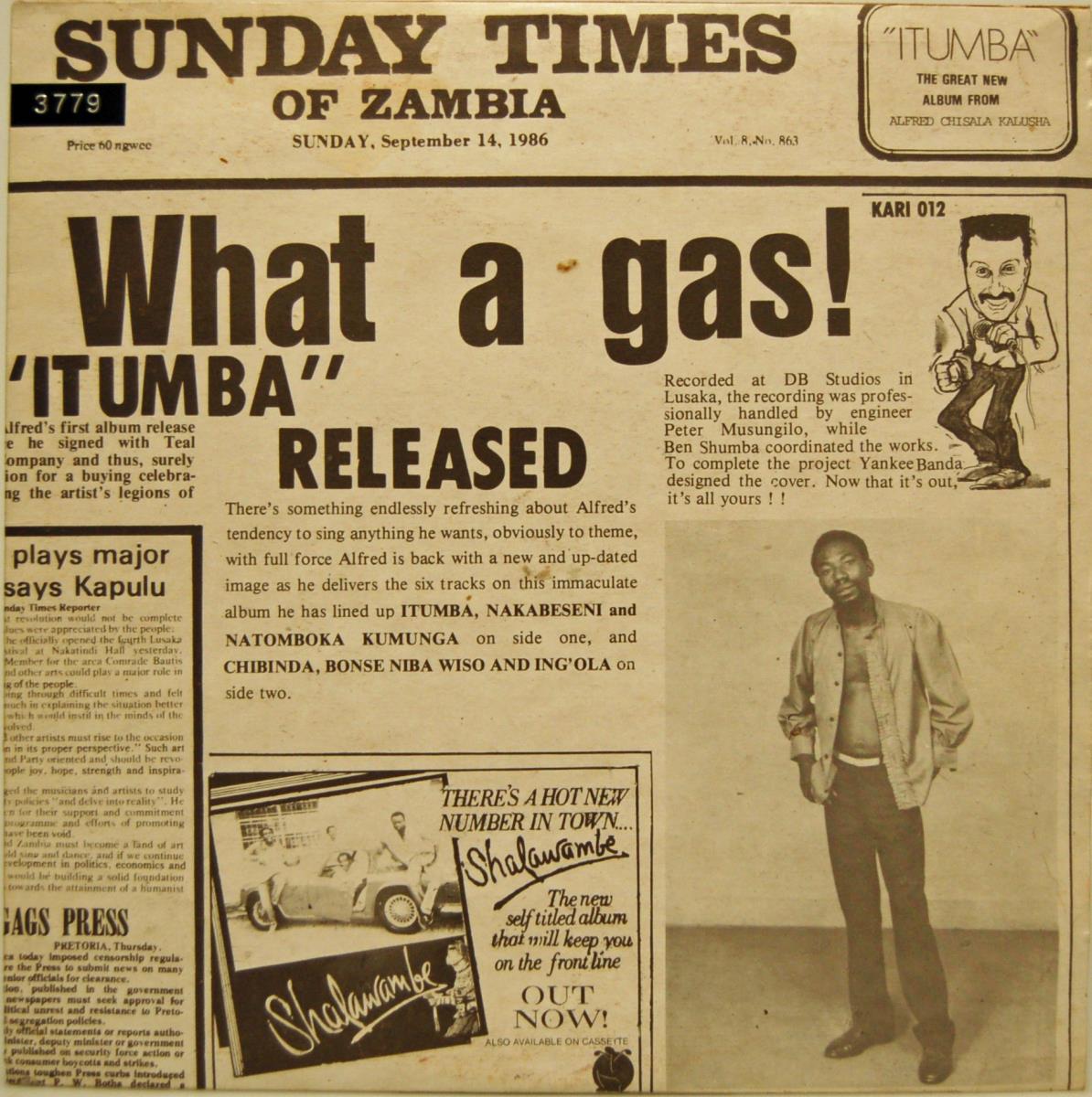 Alfred Chisala Kalusha " Itumba "
