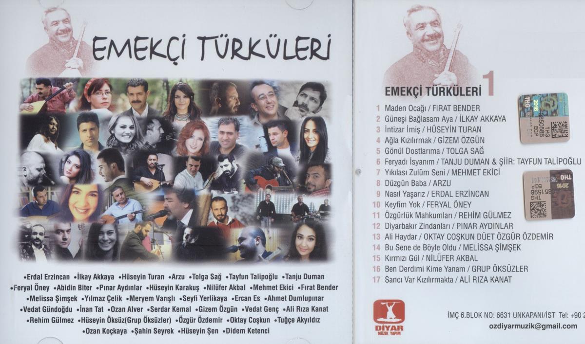 Emekçi Türküleri. CD 1