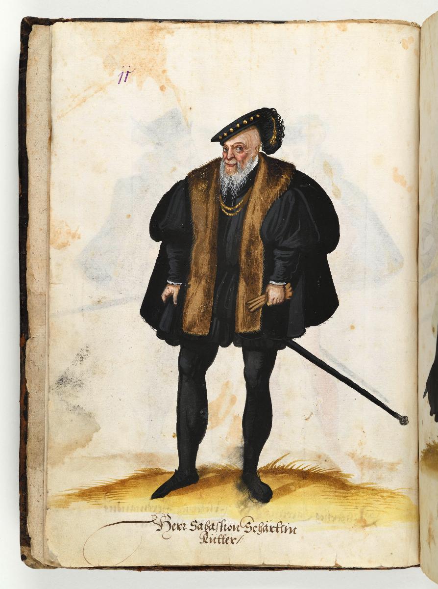 Trachtenbuch: Herr Sebastion Schärtlin